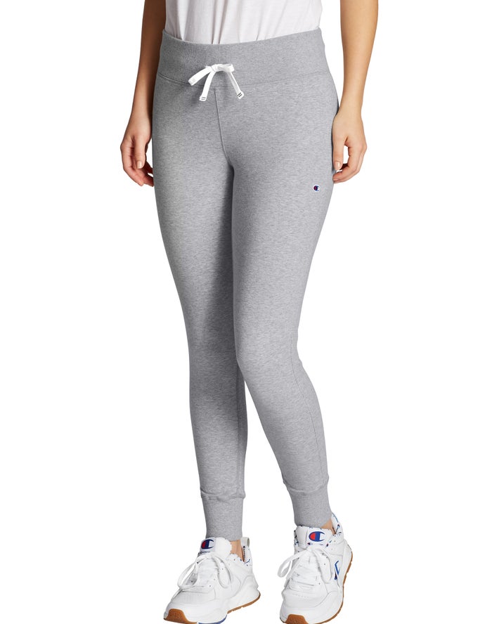 Champion Dame Leggings Grå - Jogger - Danmark UVP-196324